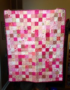 Postage Stamp Baby Quilt